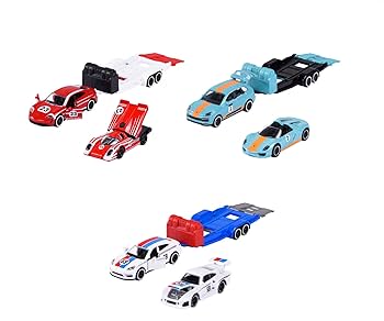 Amazon.co.jp: マジョレット 1/64 ポルシェ レース トレーラー